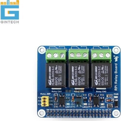 Power Relay Board Raspberry Pi Expansion Board,for Raspberry Pi A+/B+/2B/3B/3B+ for Home Automation Intelligent