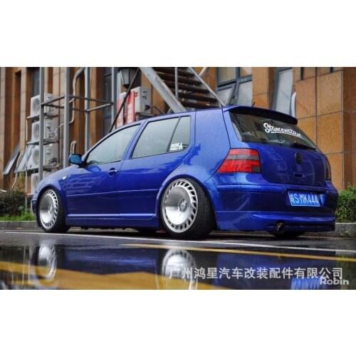 Fit For Mk4 Golf 4 Generation Refitted Bumper Small Surround Rear Lip Front Spade Skirt Tail Abs