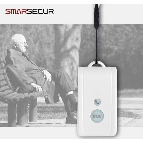 Smart Wireless Waterproof SOS Emergency button Two-way Talk Self-defense