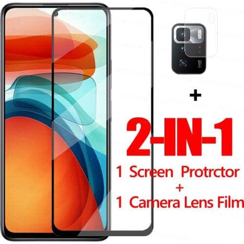 Full Glue Glass For Xiaomi Poco X3 GT Screen Protector Tempered Glass For Xiaomi Poco X3 GT Protective Phone Film For Poco X3 GT