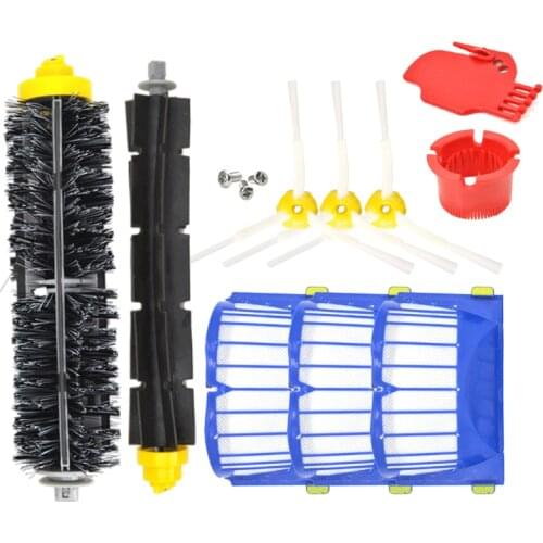 Replacement Main brush Filter Side Brush For iRobot Roomba 600 Series 610 620 630 650 660 670 Robot Vacuum Cleaner accessories