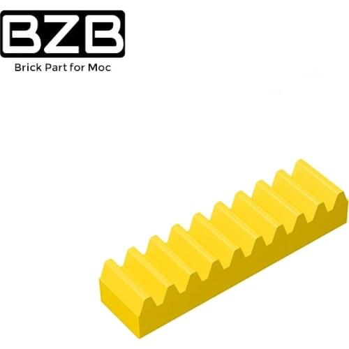 BZB MOC 3743 1x4 Gear Bar High Tech Building Block Model Kids toys DIY Brick Parts Best Gifts