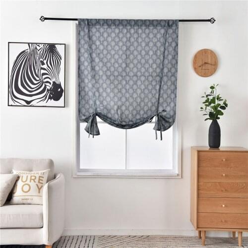 1.17M*1.6M (Wide*High) Cartoon Printed Curtain Pull-up Curtain Cotton and Linen Childrens Room Curtain