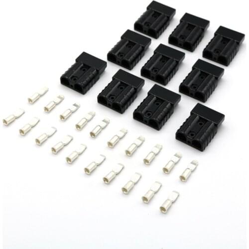 10 x Red /Gray/Black 50Amp Battery Quick Connerctor Plug for Car Caravan Fridge Battery Charger