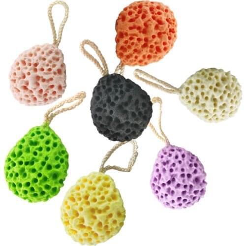 3 Pcs Soft Bath Shower Sponge For Body Cleaning Sponge Body Bath Shower Spa Exfoliator Face Washing Cleansing Puff Scrubber