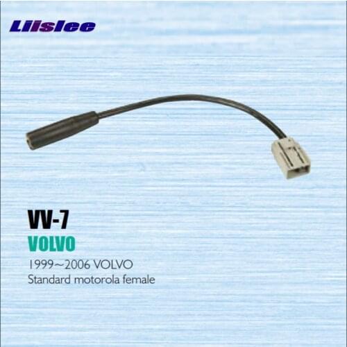 Car Radio Antenna Adapter Cable Wire For Volvo 1999-2006 Aftermarket Stereo CD DVD GPS Installation Kits Accessories