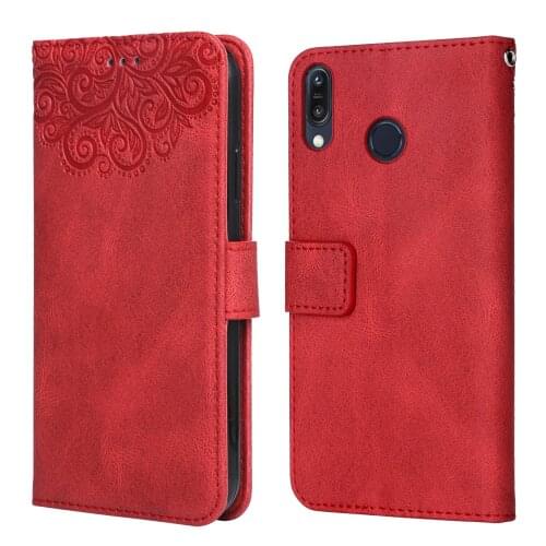 Flower Embossing Case For ASUS ZenFone Max M2 ZB632KL Wallet Flip Leather Case for ZenFone Max M2 ZB632KL Cover