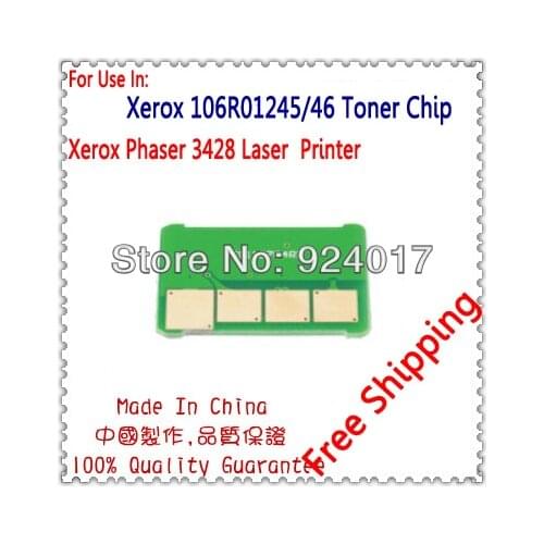 For Xerox Phaser 3428 3428d 3428dn Printer Toner Chip,For Xerox P3428 CWAA0716 106R01245 106R01246 Refill Toner Cartridge Chip