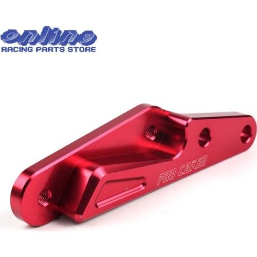 CNC 320MM Brake disc Adaptor Bracket For 4 Pot Caliper HF6 CRF250R CRF250X CRF450R CRF450X CR125 CR250 Supermoto Motard