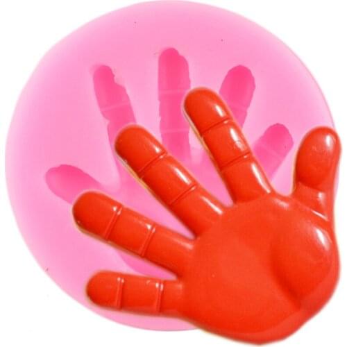 Baby Hands Silicone Mold Sugarcraft Fondant Cake Decorating Tools DIY Baking Candy Resin Clay Chocolate Gumpaste Moulds