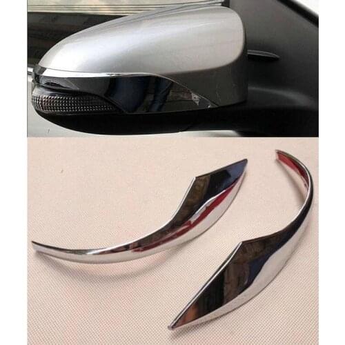 For Toyota C-HR CHR 2016 2017 CHROME SIDE DOOR MIRROR REAR VIEW STRIP COVER TRIM PROTECTOR GARNISH OVERLAY MOLDING