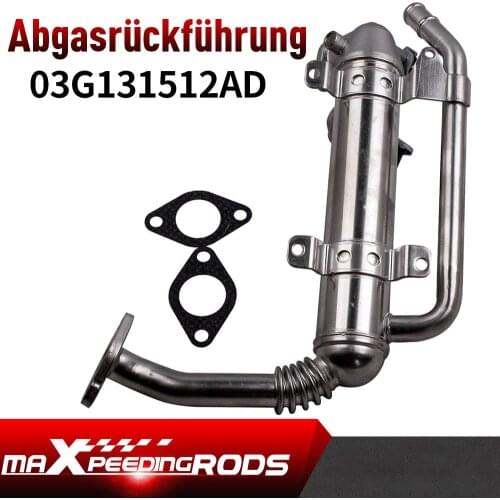 EGR Valve Cooler For VW Audi A3 for Skoda Octavia For Golf Passat Touran 2004 - 2009 1.9 2.0 TDI 8P 2004 - 2013 03G131512AD