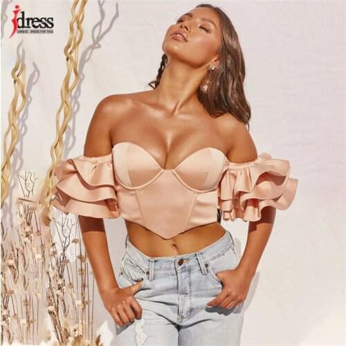 Женские укороченные футболки Hambelela China At AliExpress