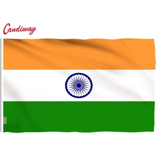 90 x 150cm India flag Banner Hanging National flag Indians Home Decoration flags NN100