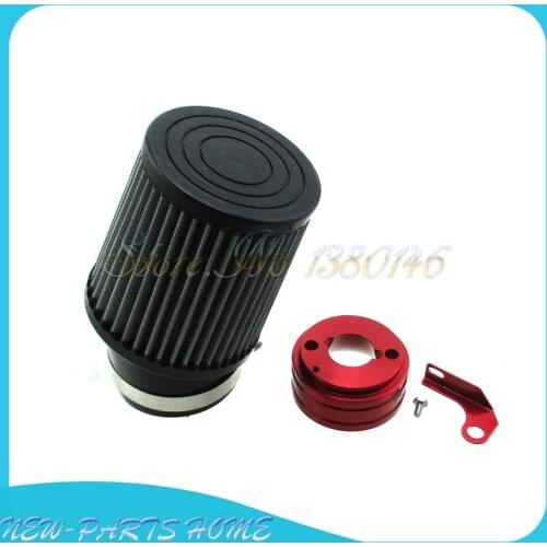 62mm Air Filter & Adapter Kit For Predator 212cc Engine Go Kart Racing Cart Mini Bike