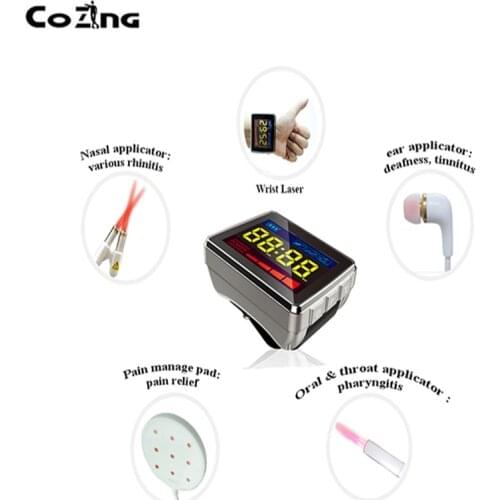 Laser Watch Therapy Device Laser Therapeutic Acupuncture Watch Red Laser therapy COZING