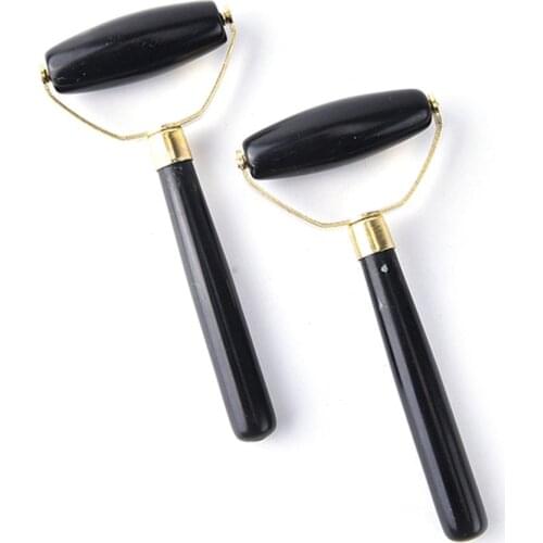 Natural Quartz Facial Body Massage Crystal Stone Body Jade Massager Skincare Roller Wrinkle Removal Tool