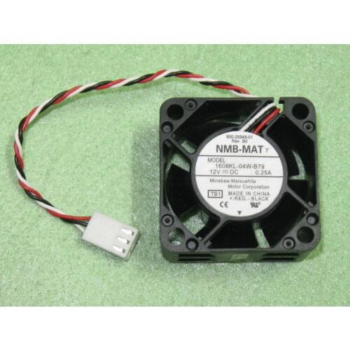 NMB-MAT 1608KL-04W-B79 LB2 TB1 DC 12V 0.25A Server Cooling Fan Server Square Fan 3-wire 40x40x20mm 4020 4CM FOR Cisco 2811 FAN