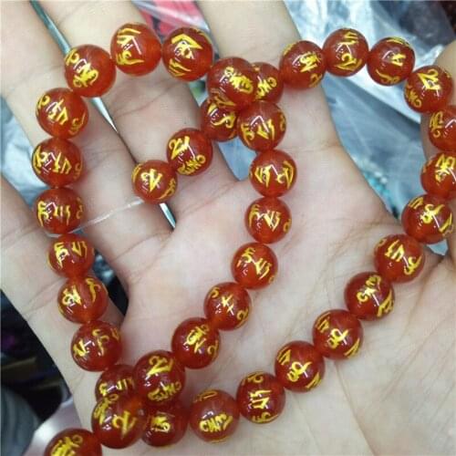 NEW Lettering beads Colorful Natural Agat Stone Beads Wholesale 10/12mm For DIY Jewelry Bracelet Necklace
