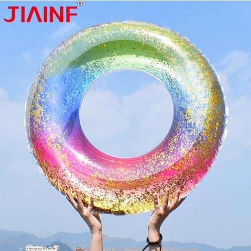New Colorful Child Buoy Inflatable Swimming Ring Pvc Floating Circle For Swim Safety Water Amusement Children Pool Accessories