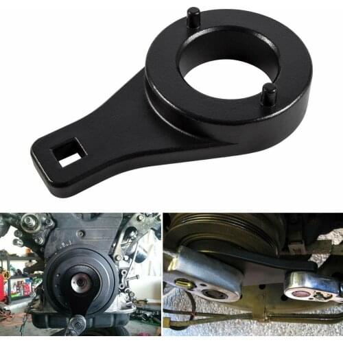 Chuang Qian Steel Harmonic Damper Pulley Holding Tool Crankshaft Holder for Toyota Pickup Tacoma 4Runner T100 Tundra Pickup