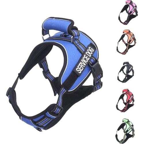 Reflective Harnesses For Small Large Dogs French Bulldog Pug High Quality Dog Harness Explosion-Proof Vest Outdoor Wear
