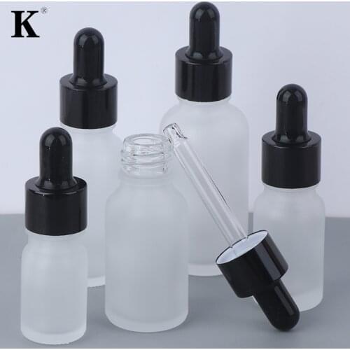 Lip Gloss Tubes Empty Frosted Dropper Amber Glass Aromatherapy Liquid For Essential Massage Oil Pipette Refillable Bottles