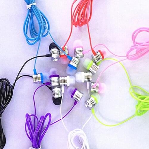 Universal 3.5mm In-ear Stereo Earbuds Headphone Earphone Headset For Samsung Xiaomi Huawei Audio Jack Parts