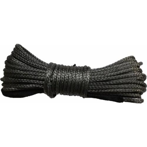 High quality 5mm x 35m synthetic winch cable lines uhmwpe rope with sheath car accessories