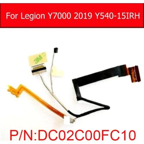 LCD Display Screen Flex Cable Ribbon For Lenovo Legion Y7000 2019 Y540-15IRH (Model 81SX) laptop Flex Cable Replacement Parts