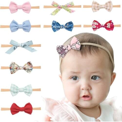 1 PCS Headwrap Baby Girl Headband Headwear Girls Bow Knot Hairband Head Band Infant Newborn Gift Hair Accessories Clothes