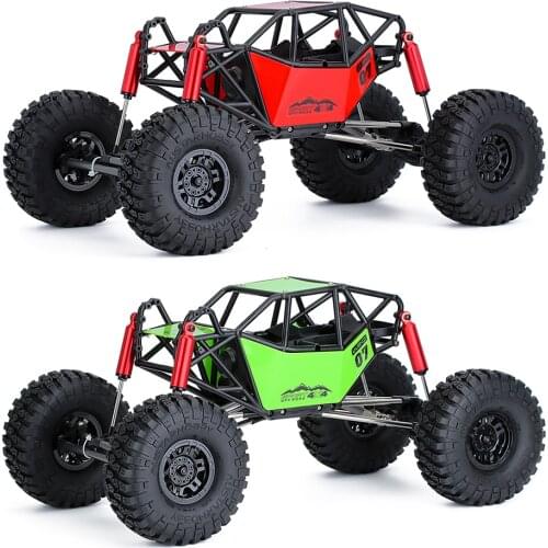 310mm 12.2inch Wheelbase Frame Nylon Rock Buggy Chassis with Roll Cage Tube 1/10 Car Remote Control Climber DIY Parts