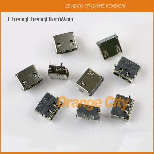 ChengChengDianWan HDMI-compatible Port Socket Interface Connector for PS3 Slim 2000 2500 2k -OEM 10pcs/lot