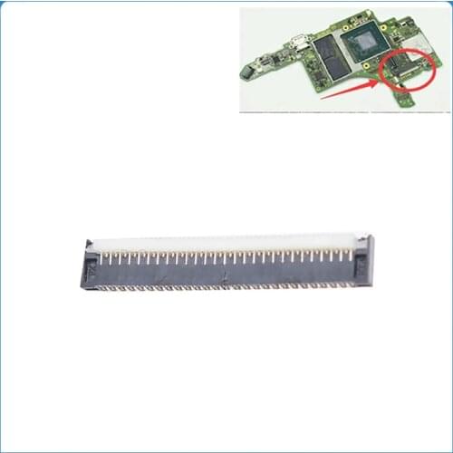 For NS Nintendo Switch Host Screen Socket Interface Motherboard LCD Display Screen Flex Cable Clip Ribbon Socket Port