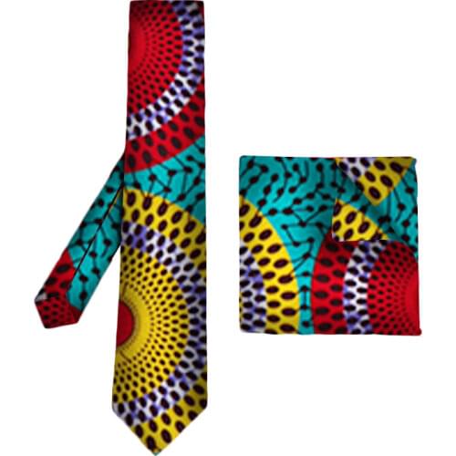 African Print Tie for Men Bohemia African Cotton print fabric Gifts for Men African traditional Men Fake collar WYb309