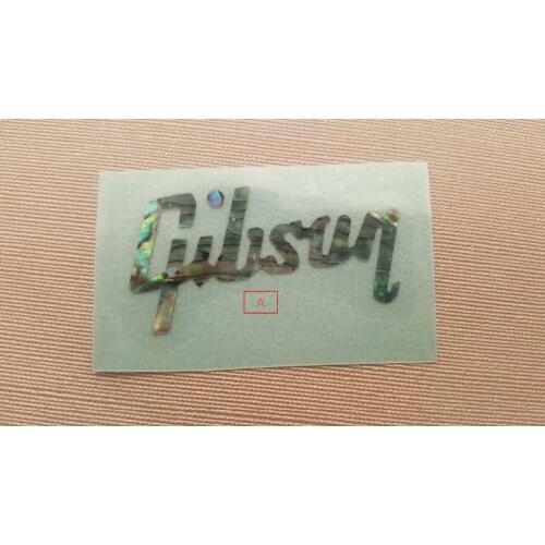 GIB thick for G Guitars Peghead Inlay Solid Mother of Pearl Logo