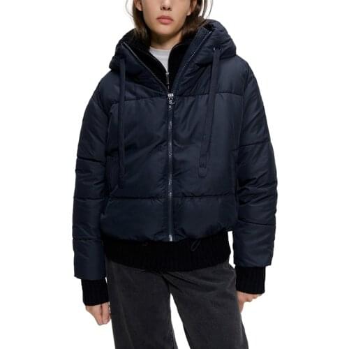 Cotton Padded Jacket Winter Hooded Parkas Woman Warm Down Jacket Large Size Woman Coat Thicken Women Casual Women Puffer Jacket