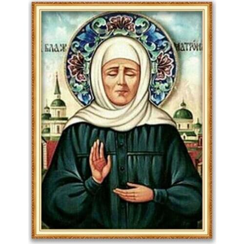 Region Icons DIY 11CT Cross Stitch Embroidery Kits Craft Needlework Set Printed Canvas Cotton Thread Home Decoration Room Sale