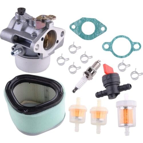 Carburetor Air Filter Kit AM132119 AM119661 AM121865 Fit for John Deere STX30 STX38 STX46 12.5 HP