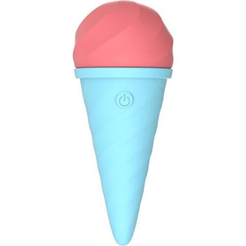 Ice cream AV stick rechargeable vibration masturbation device female mini massage stick adult sex toys female toys sex toys for