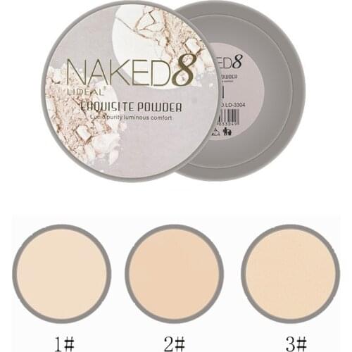 Translucent Compact Pressed Face Contour Palette Finishing Powder Setting Makeup Bare Mineralize Skinfinish Soft LD3304
