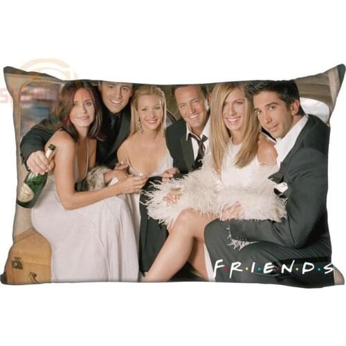 Custom Pillowcase 45x35cm(One Side) friends 1994 Rectang Zipper Print Comfortable Pillowcase Cover Customize your picture