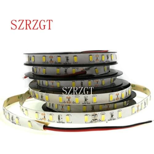 Led strip light 4000k 5630 5730 DC12V 300leds 5m NO Waterproof stripe flexible diode tape