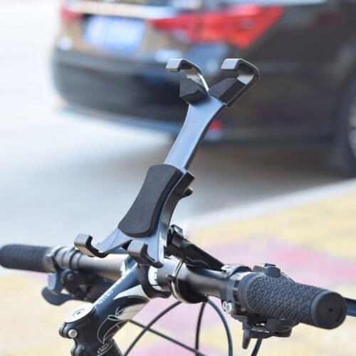 Universal 360 Adjustable Microphone Music Bike Bicycle Mount Stand Holder For ipad 7-12inch Tablet PC