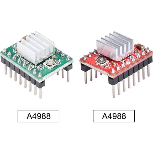 3D Printer Parts A4988 DRV8825 Stepper Motor Driver With Heat sink For SKR V1.3 1.4 GTR V1.0 RAMPS 1.4 1.6 MKS GEN V1.4 board