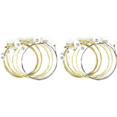 ZIKO 12 Strings/Set Dag Acoustic Guitar Strings Musical Instruments Acoustic Guitar String Guitar Parts Dag ,6 Strings 011 with