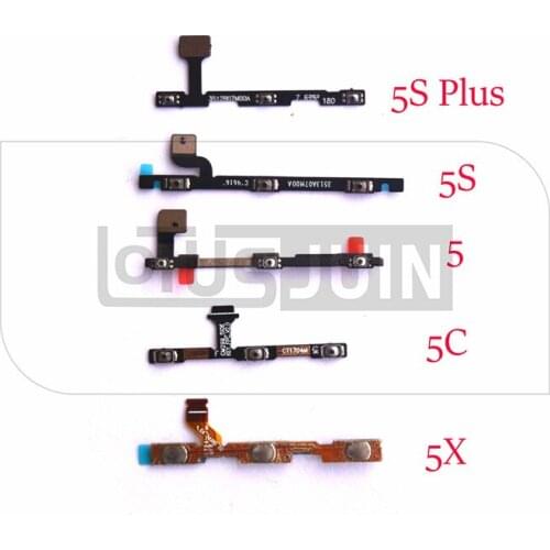 10pcs Power On/Off Key + Volume Up/Down Side Button Flex Cable for XIaomi 5 5S 5X 5c 5S plus Mi5 Mi5S plus mi5C Mi5X