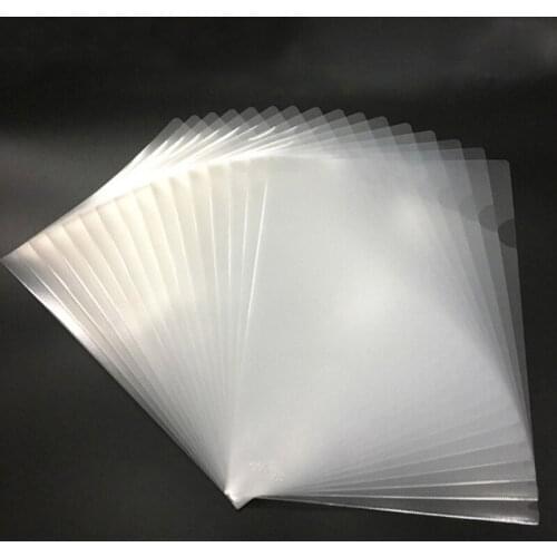 20 Pcs Clear Presentation Files Paper Cover Transparent Binding Report A4 Folder for business Documents School Projects