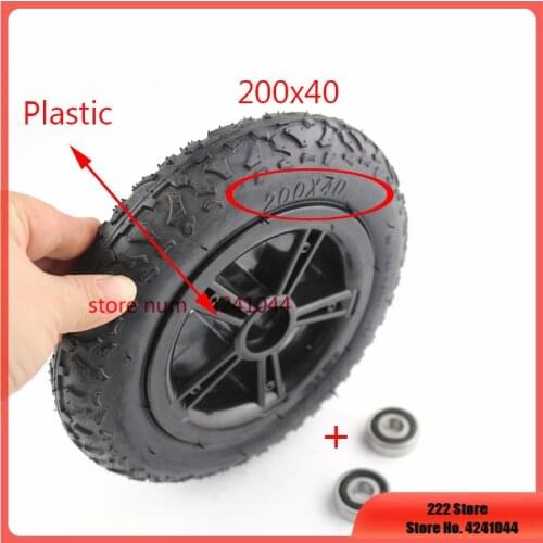 200X40 8 inch rubber tires fits folding bicycle Electric Scooter motorcycle babys car