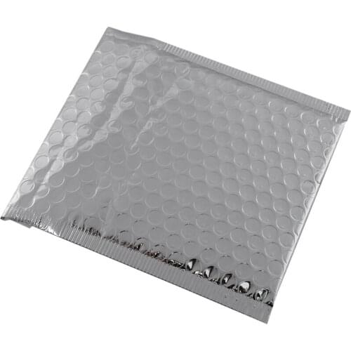 50Pc Packaging Shipping Bubble Mailers Gold Paper Padded Envelopes Gift Bag Bubble Mailing Envelope Bag 15x13Cm+4Cm